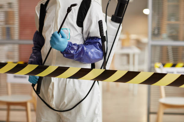 Professional Unattended Death Cleanup technician working in Casnovia, MI